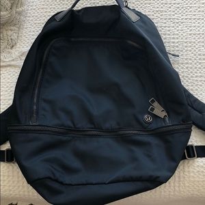 Lululemon Backpack. Slightly Used. Navy Blue.